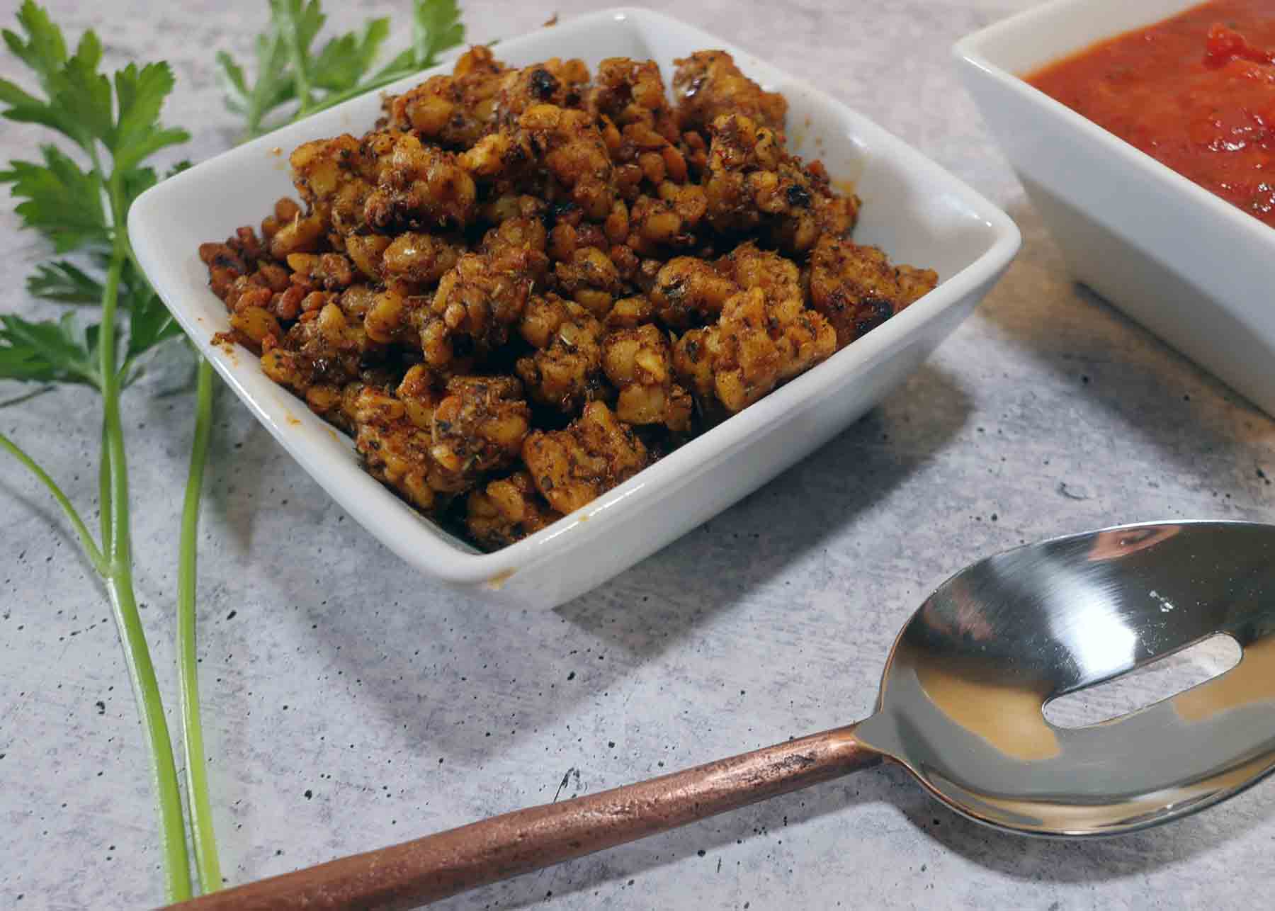 Spicy Italian Tempeh Sausage Crumbles Roaring Spork