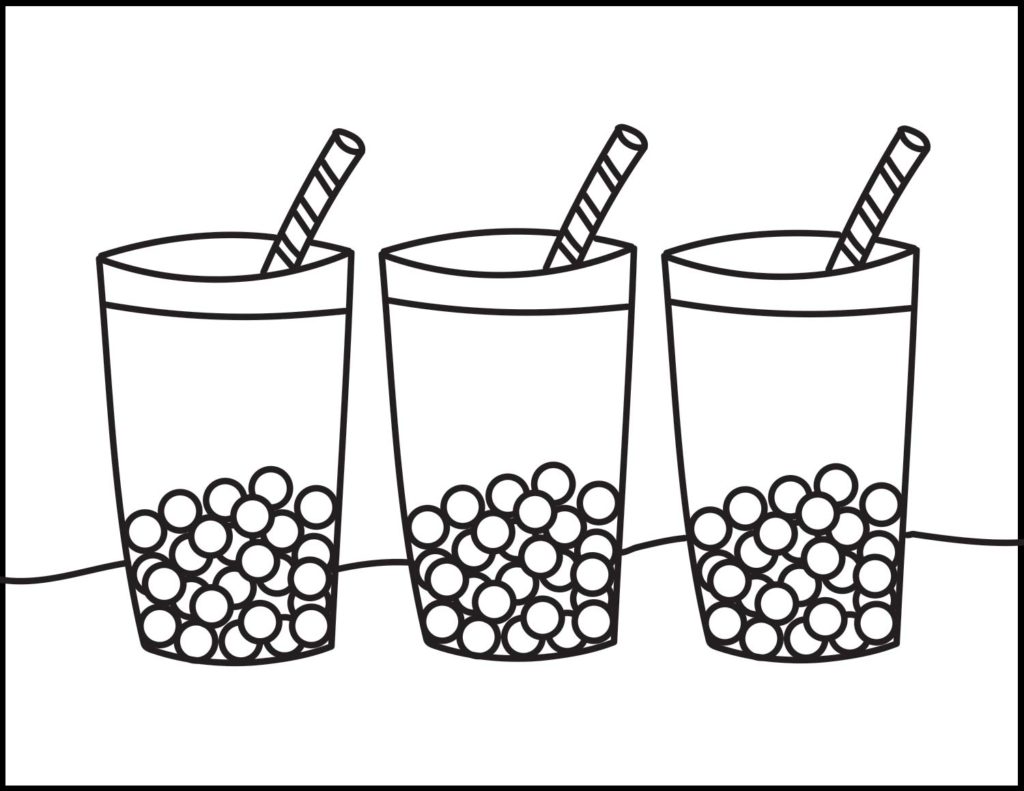 780 Collections Colouring Pages Boba Tea Best Free Coloring Pages